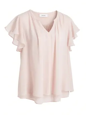 WOOHL Women Flowy Top