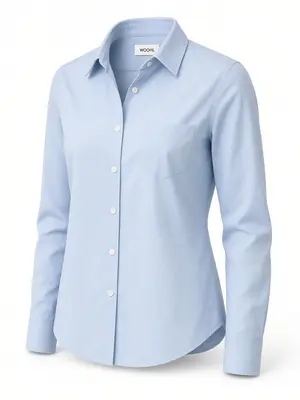 WOOHL Women Solid Cotton Shirts